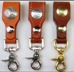 Bridle Leather Belt Key Holders