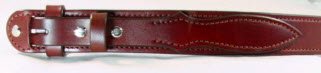 Medium Brown Harness Leather Ranger Belt