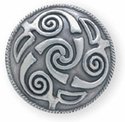 Lindesfarne Spiral Silver Concho