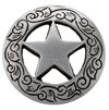 Texas Star Antique Silver Concho
